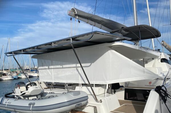 RIDEAU ARRIERE COCKPIT ELBA 45 FOUNTAINE PAJOT