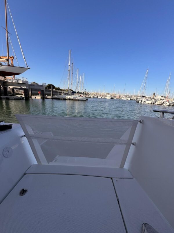 FILETS DE PROTECTION anti chute ARRIERE BABORD ET TRIBORD POUR CATAMARAN – Image 2