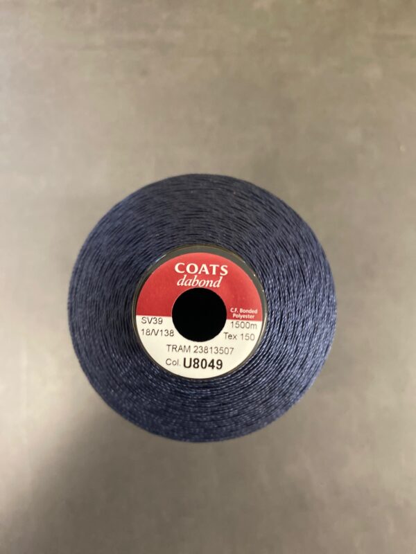 FIL A COUDRE COATS DABOND BLEU NAVY 1500 ML – Image 2