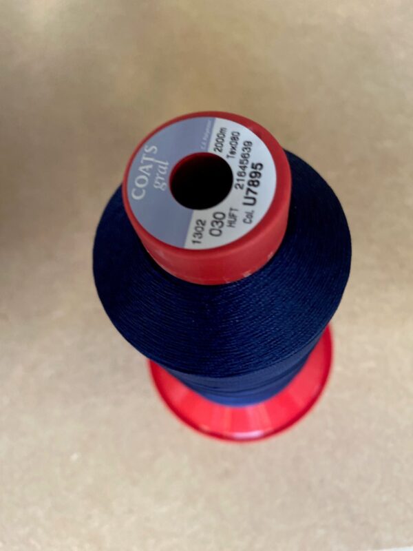 FIL A COUDRE COATS GRAL 30 CONE 2000 ML BLEU NAVY – Image 2