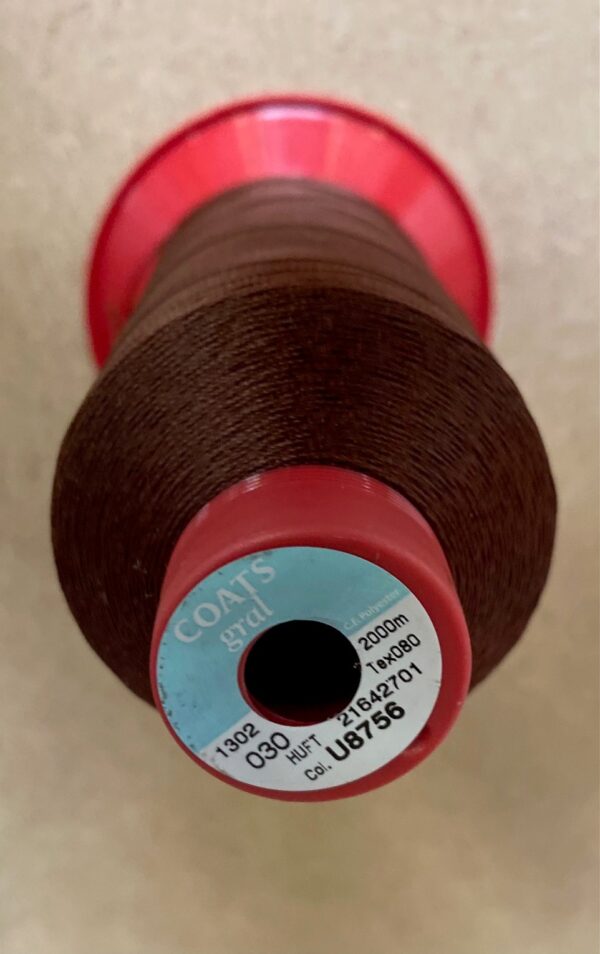 FIL A COUDRE COATS GRAL 30 CONE 2000 ML MARRON – Image 2