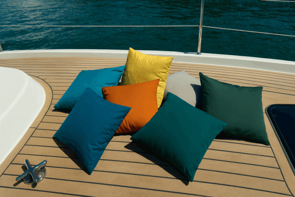 COUSSIN OUTDOOR INDOOR 48X38 SUNBRELLA HERITAGE MOSS – Image 2