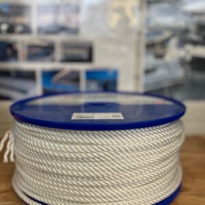 DRISSE BLANCHE DIAMETRE 6MM VENDU AU M / MINI 10M