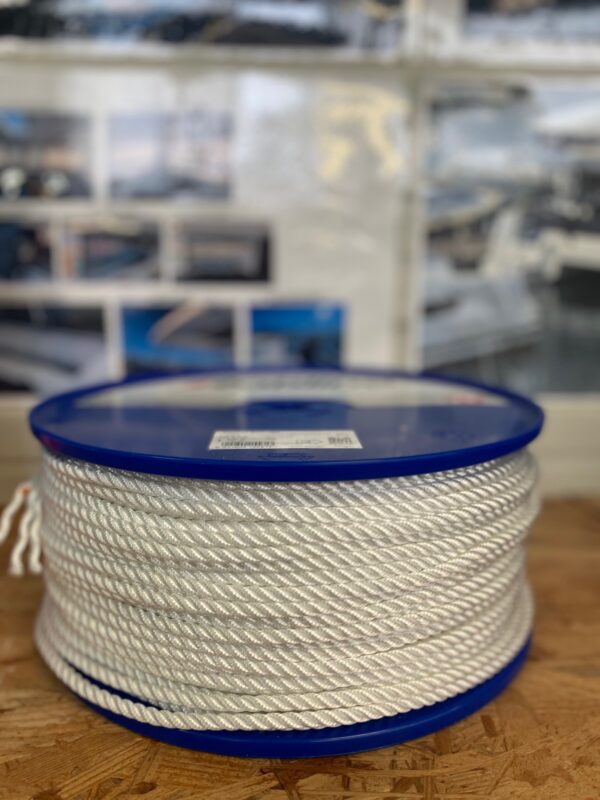DRISSE BLANCHE DIAMETRE 6MM VENDU AU M / MINI 10M