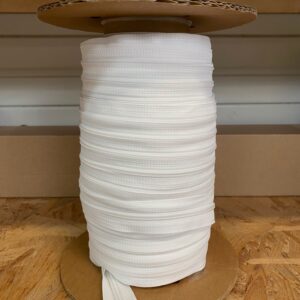 FERMETURE ECLAIRE YKK SPIRALE BLANC 5MM ROULEAU DE 50M