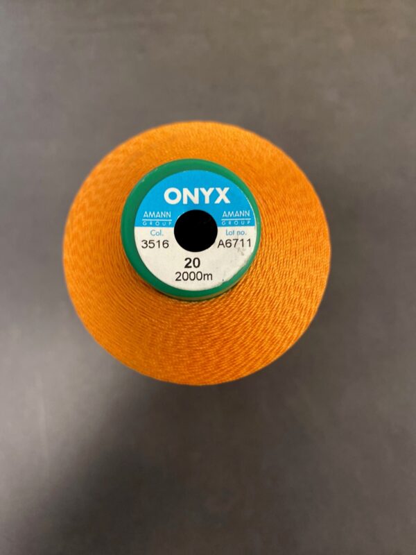 FIL A COUDRE ONYX 20 CONE 2000 ML ORANGE – Image 3