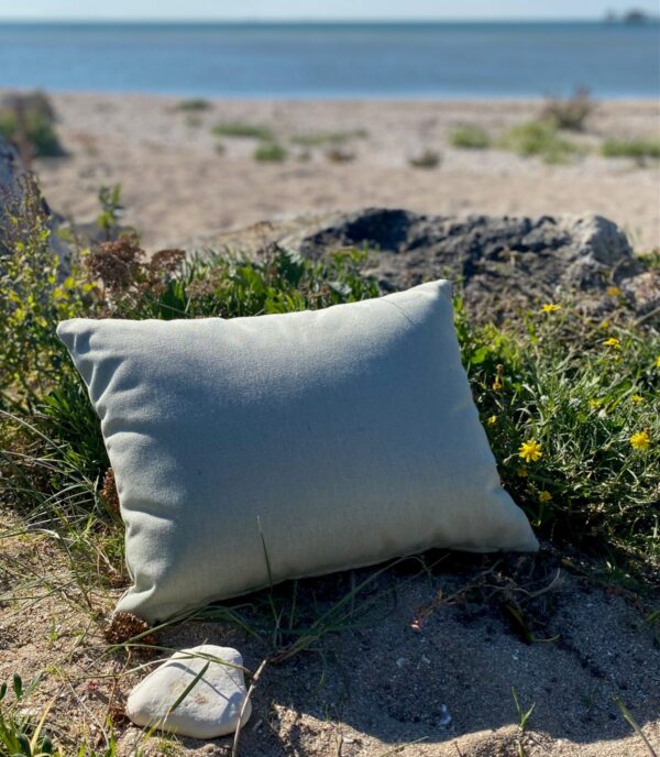 Coussin SIGNATURE outdoor indoor 50x40 SUNBRELLA HERITAGE MOSS